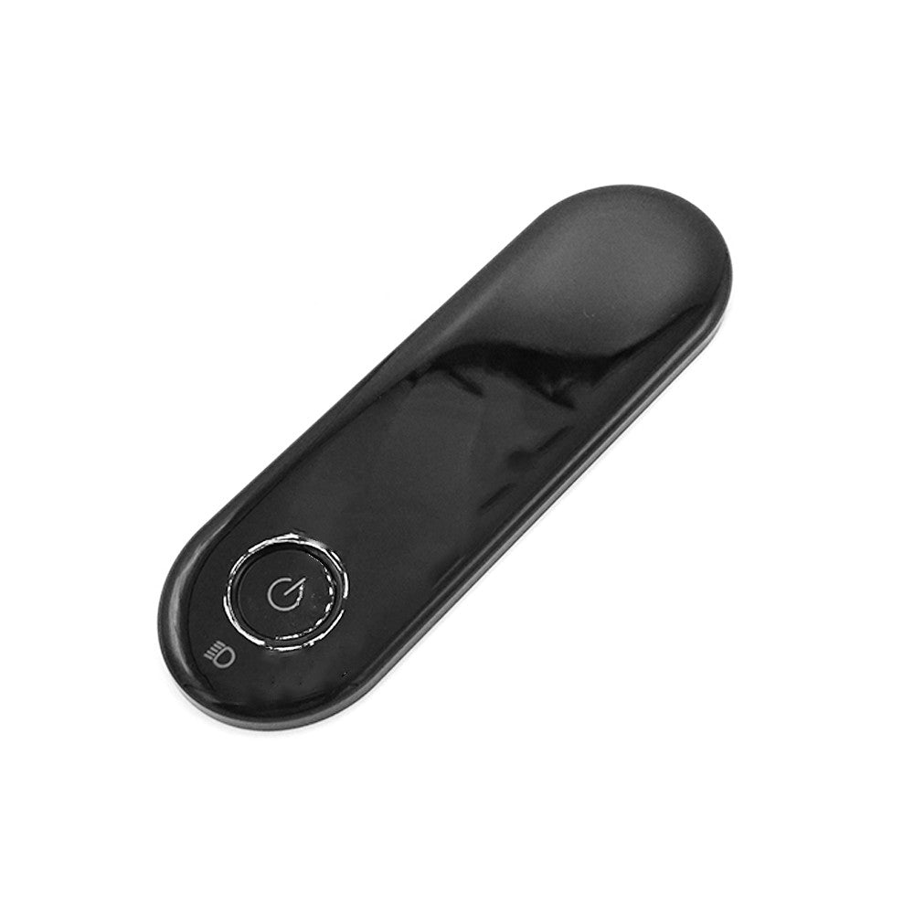 Cache display noir pour trottinette électrique Xiaomi avec icône du bouton d'alimentation