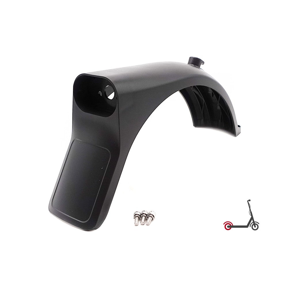 Garde-boue arrière noir pour trottinette Xiaomi 5 Pro accompagné de trois vis de fixation