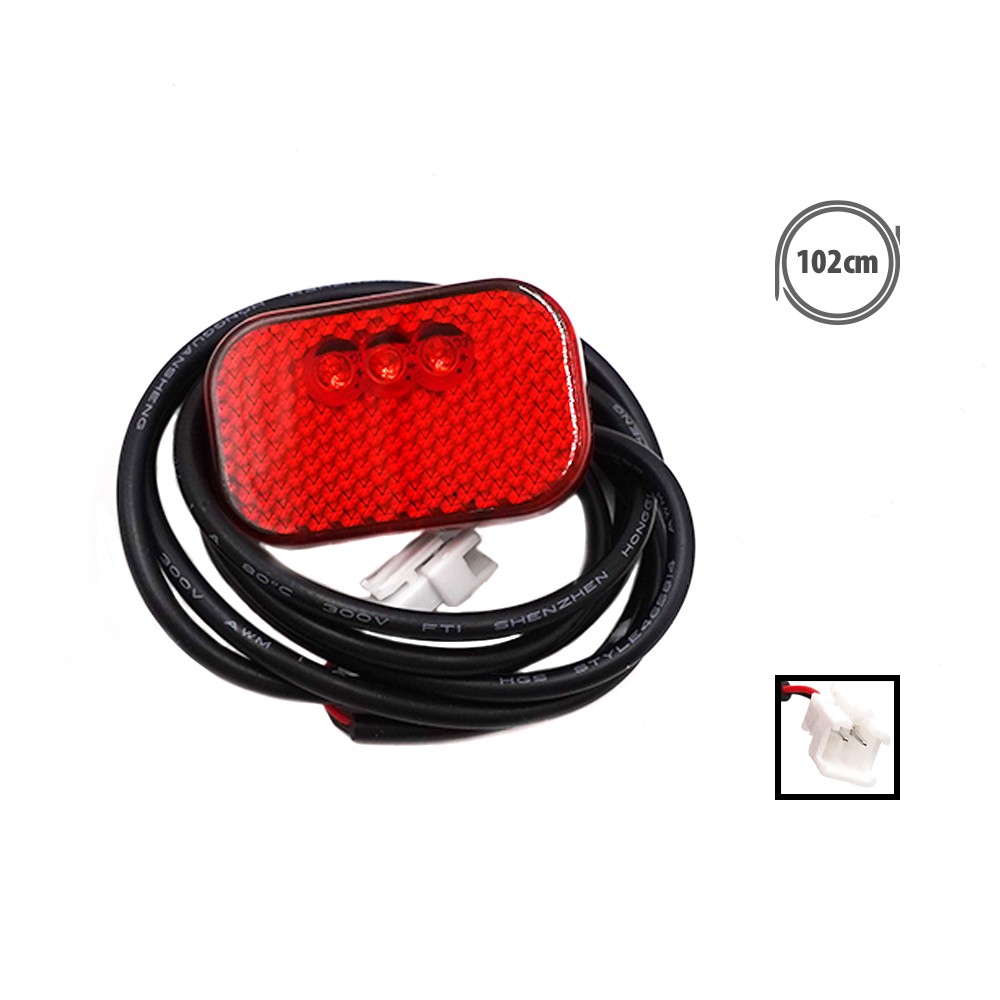 Feu Arrière LED Version A pour Trottinette Électrique KuKirin G2 Pro