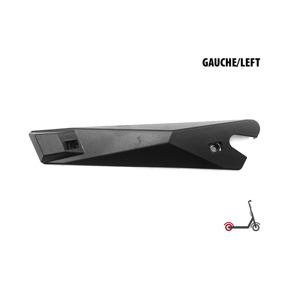 Cache de fourche arrière gauche noir pour trottinette électrique
