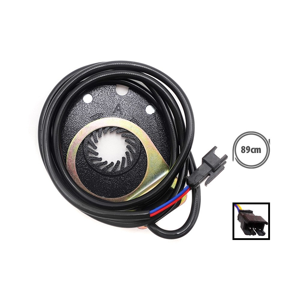 Capteur de pédalage 5 signaux avec disque magnétique, câble de 89 cm et connecteur 3 broches
