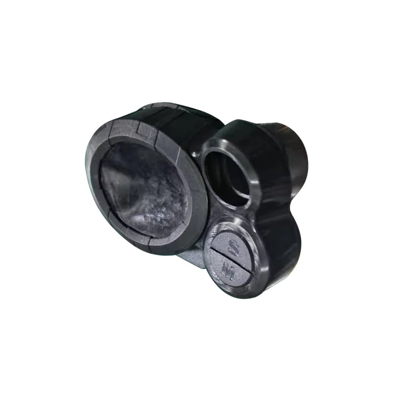 Housse de protection en silicone noir pour afficheur de trottinette électrique