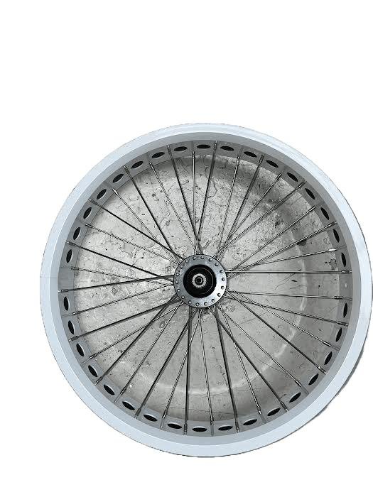 Jante Blanche Avant (Jante, Rayons, Entraxe) pour Vélo Électrique Garrett Miller Z, X et CIty - Weebot
