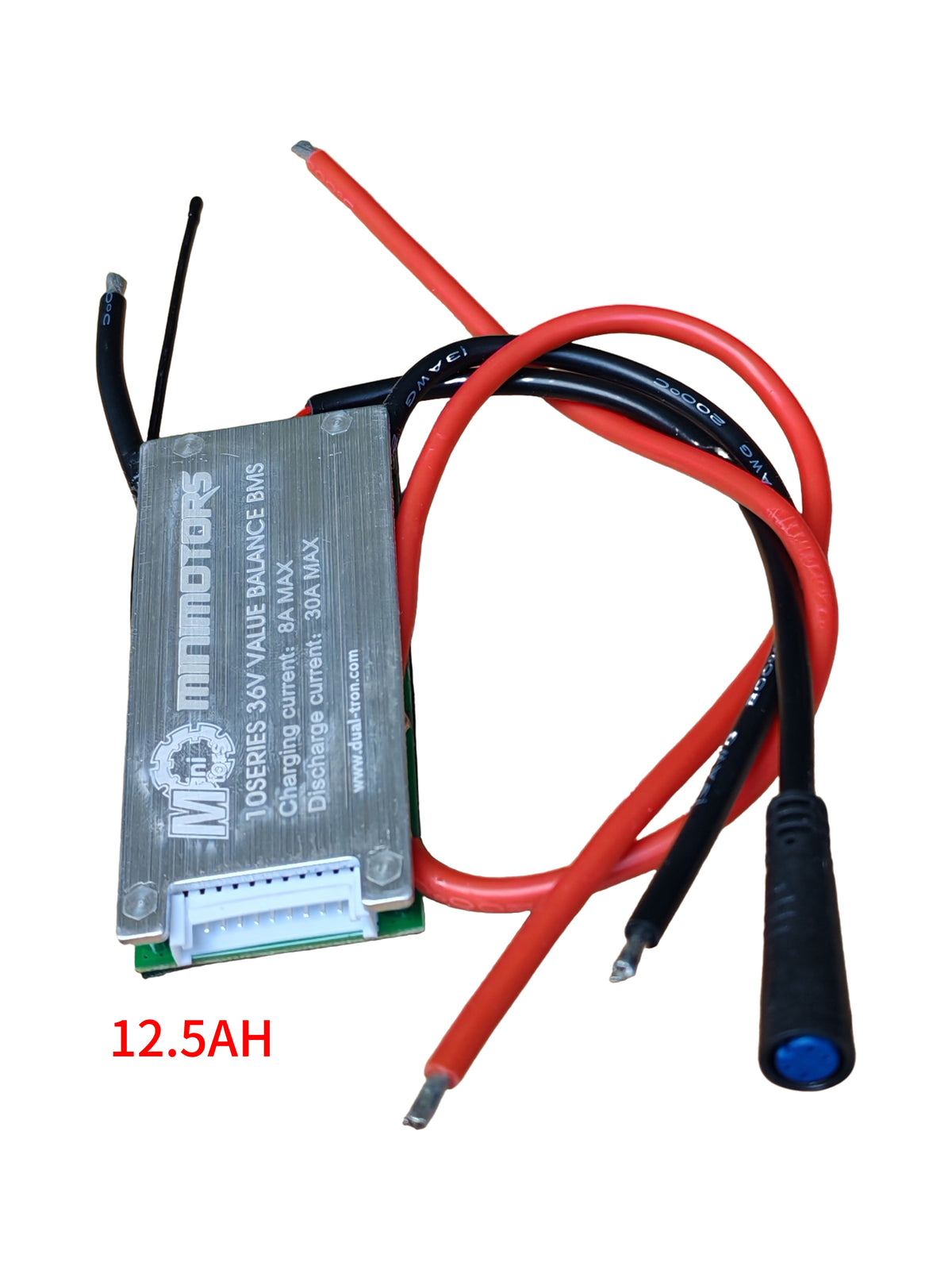 Carte BMS 36V 30A Minimotors avec ses câbles de connexion