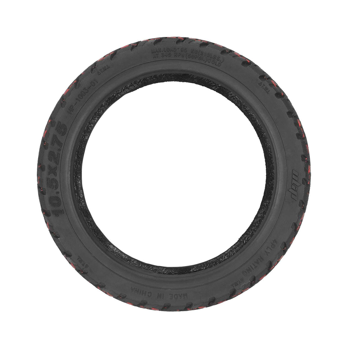 Pneu Tubeless Tout-Terrain 10,5 Pouces (10,5x2,75) Auto-Réparant avec Gel Anti-Crevaison, vue 5