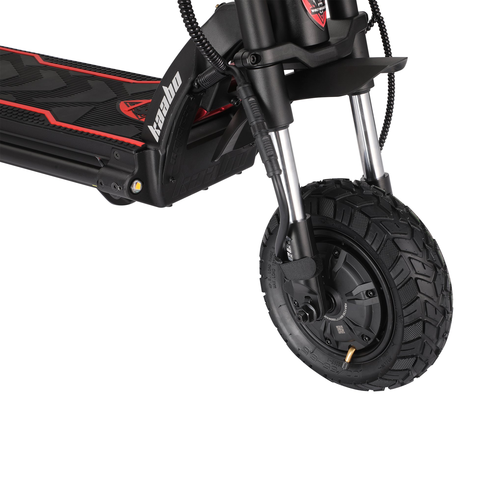 Trottinette Électrique Kaabo Wolf Warrior 11 Max - roue avant : Robuste et Puissante  - Weebot