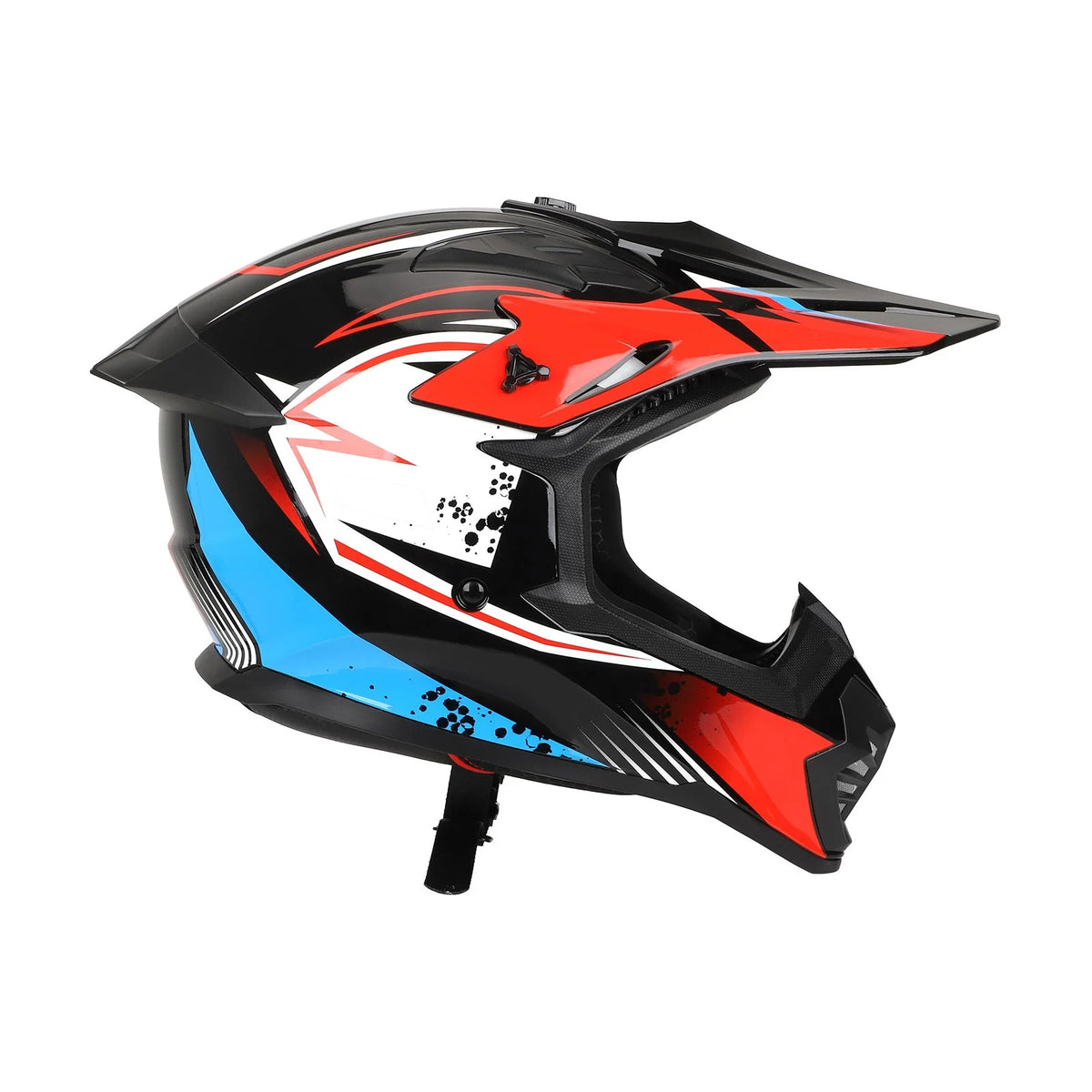 Casque Intégral Cross Tout-Terrain Taille XL (59-60 cm) Rouge, vue 5