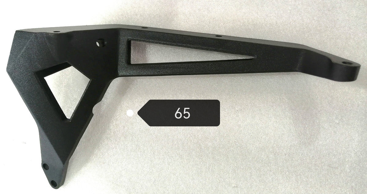 Support de contrôleur gauche noir pour trottinette électrique Dualtron Storm