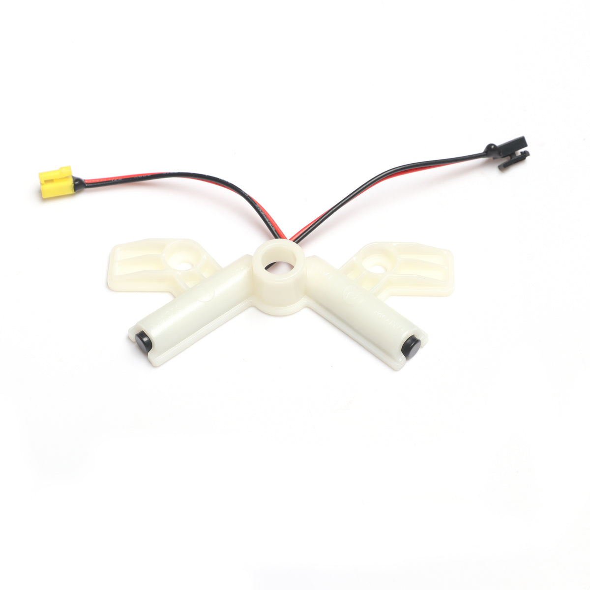 Capteur de clignotant en plastique blanc avec ses câbles pour trottinette électrique Dualtron Sonic N