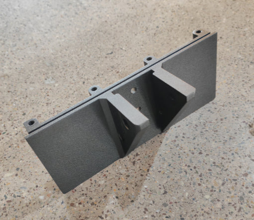 Support de fixation de potence gris foncé pour Dualtron Sonic Alien posé sur le sol
