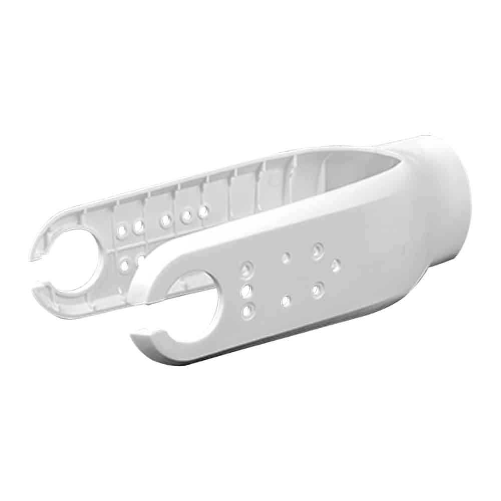 Plastique Cache Fourche Blanc pour Trottinette Électrique Xiaomi M365 / M365 Pro - Weebot