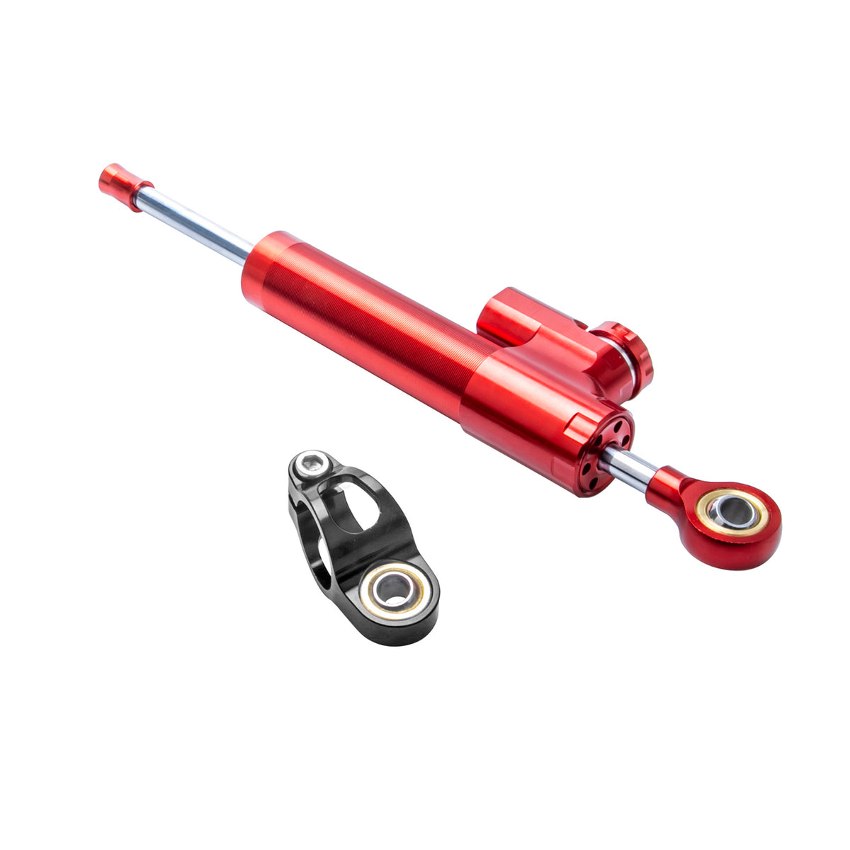 Amortisseur de Direction en Aluminium Rouge