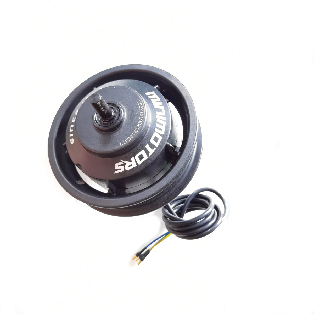 Moteur avant noir pour trottinette électrique Dualtron Spider 2 avec son câble de connexion