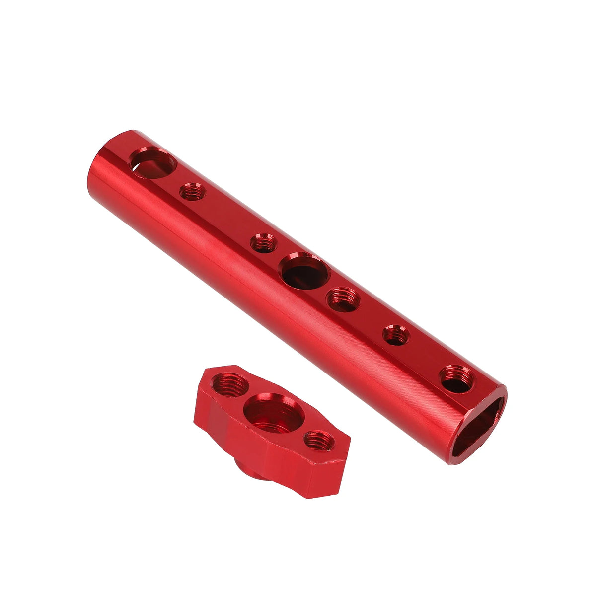 Barre d'Extension Multifonction en Aluminium Rouge