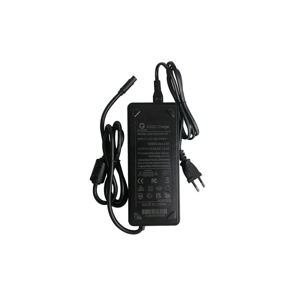 Chargeur 63V 2A pour Trottinette Électrique Inmotion S1F
