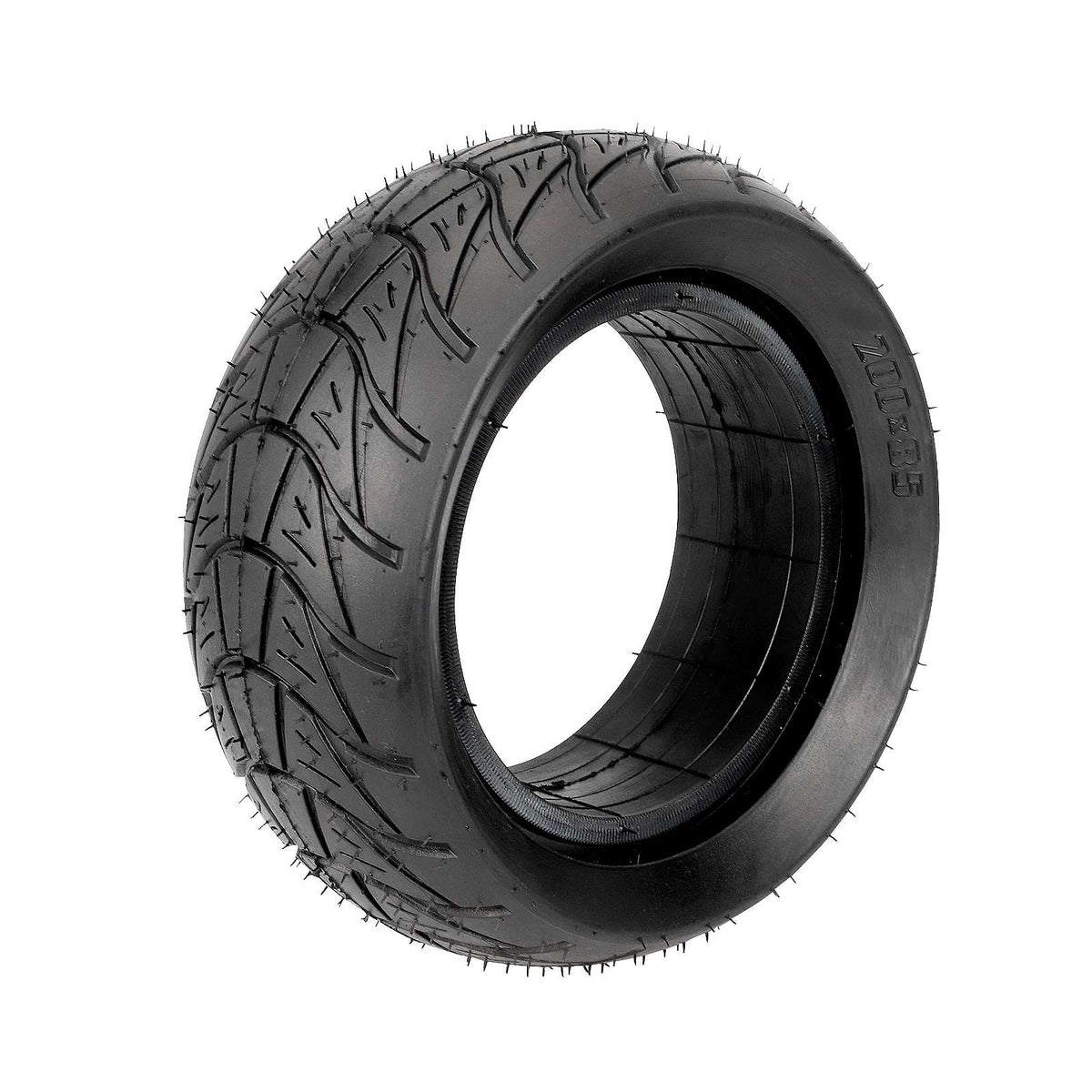 Pneu plein noir 200x85 pour trottinette électrique