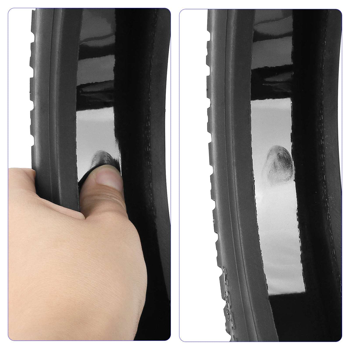 Pneu Tubeless Tout-Terrain 12,5 Pouces (12,5x2,125) Auto-Réparant avec Gel Anti-Crevaison Version A, vue 4