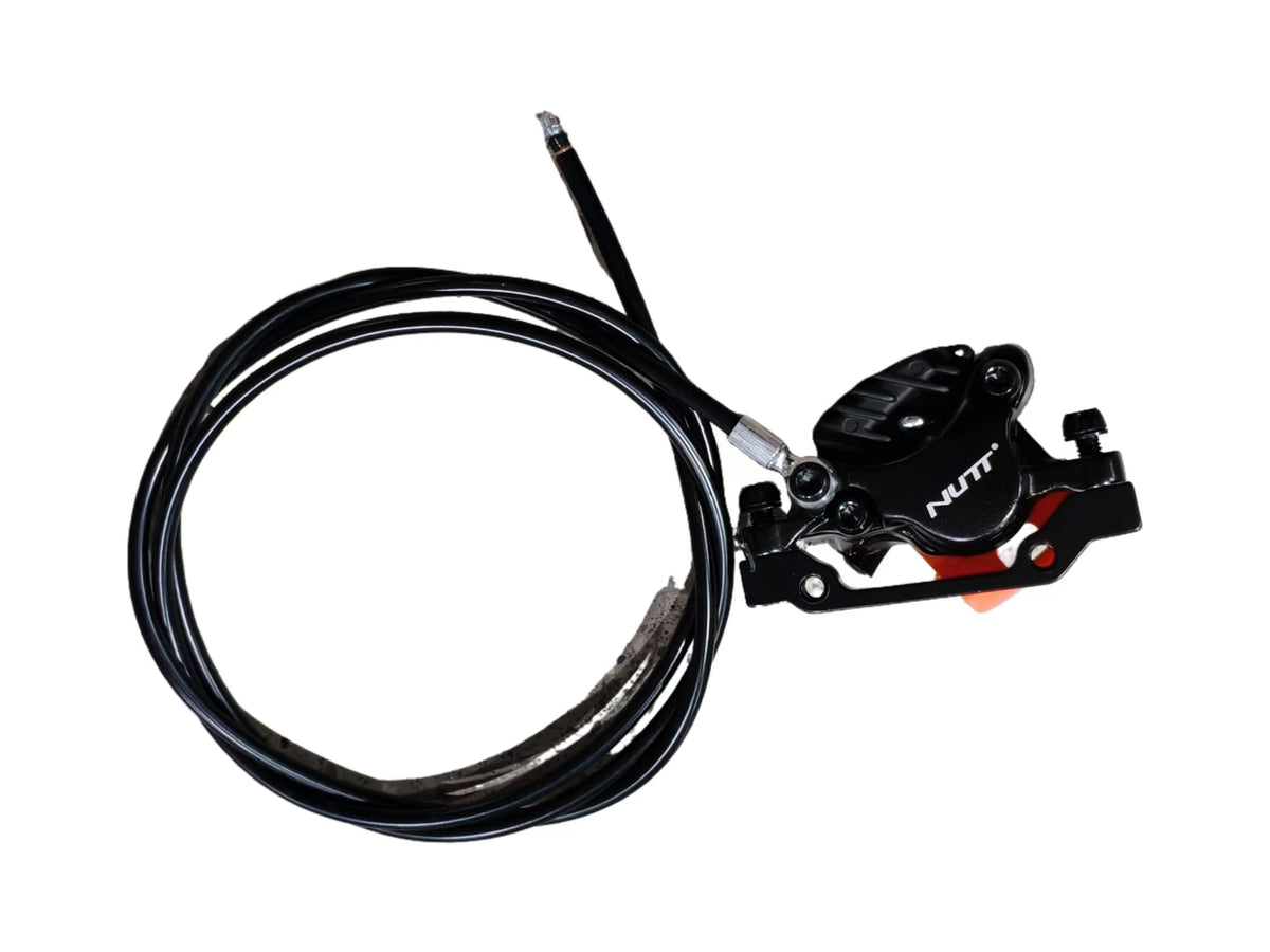 Étrier de frein hydraulique avant noir NUTT avec durite pour trottinette électrique Dualtron Victor Luxury Plus