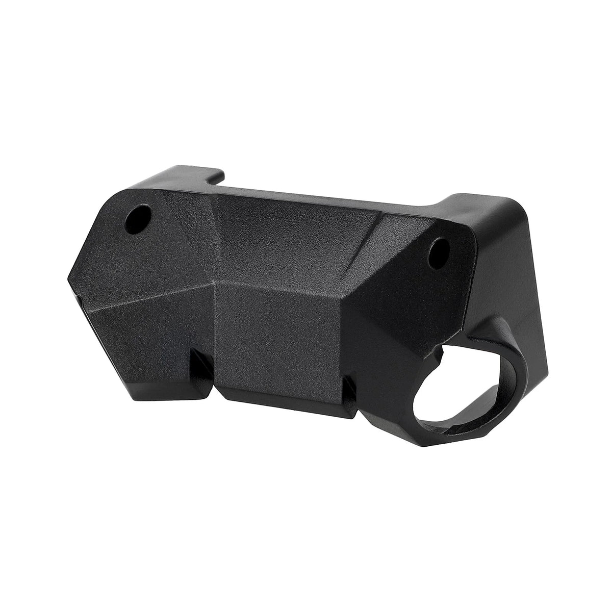Support de phare ou d'éclairage en plastique noir d'origine pour trottinette électrique