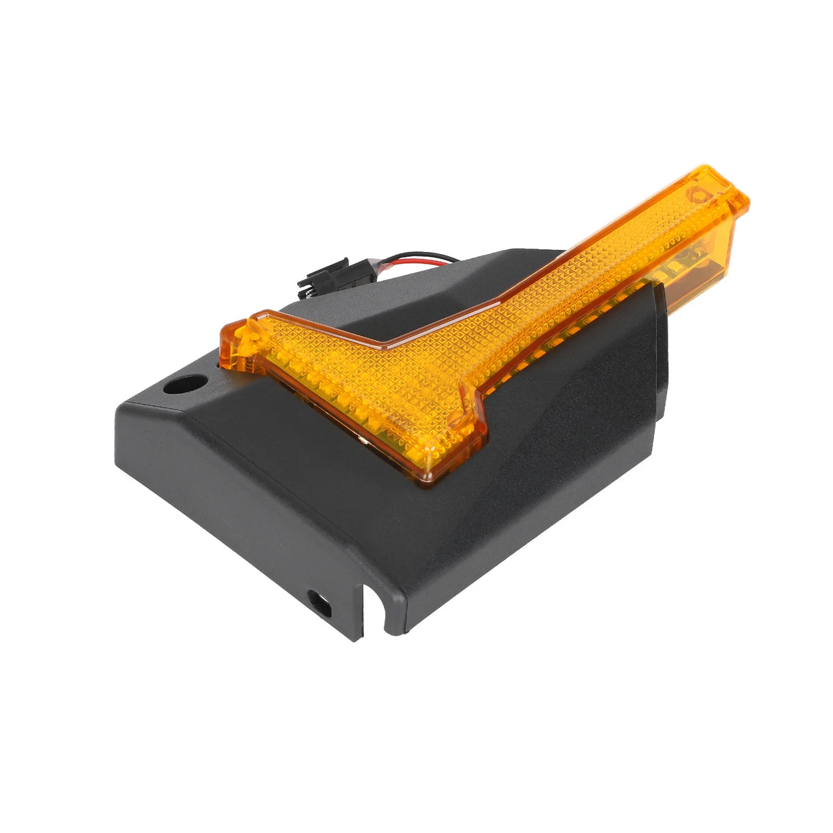Carénage arrière gauche noir d'origine avec clignotant orange pour trottinette électrique