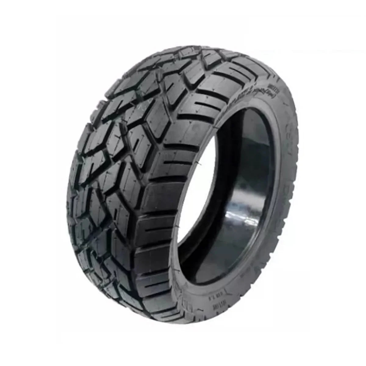 Pneu tubeless CST 11 pouces 100/55-7 auto-réparant pour trottinette électrique vu de trois-quarts