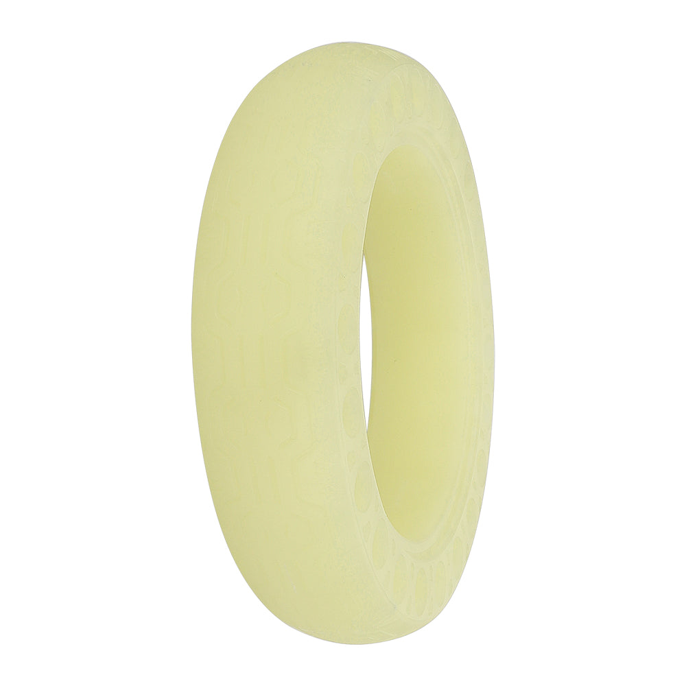 Pneu Plein Alvéolé 10 Pouces (60/70-6,5) Vert Fluorescent, Jaune et Bleu, vue 4