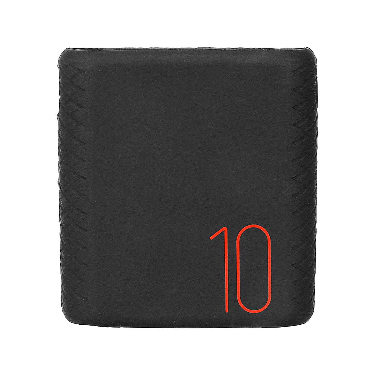 Housse en Silicone pour Batterie Externe 10000mAh Noir