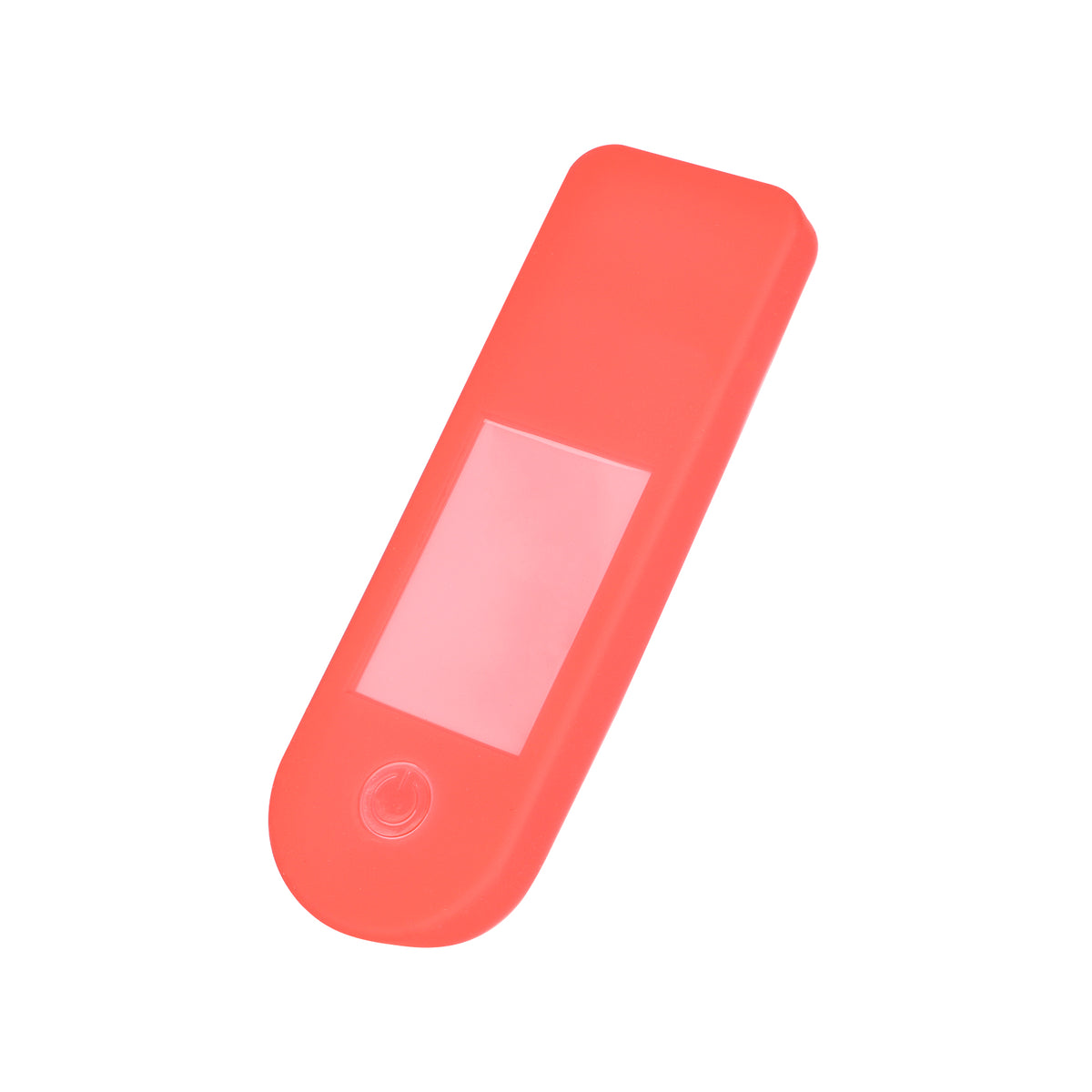 Protection en silicone rouge pour écran d'afficheur de trottinette électrique