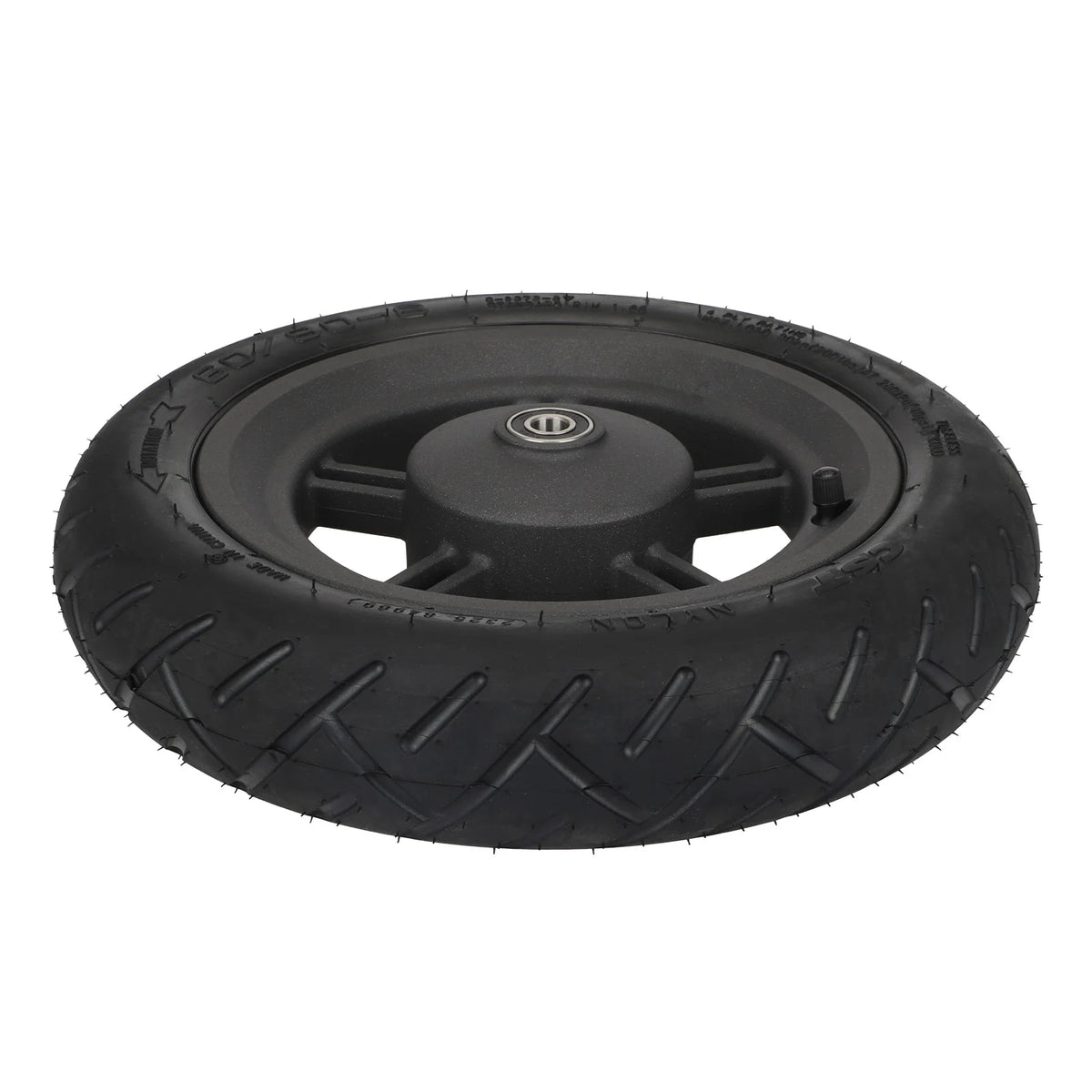 Roue Complète Jante et Pneu Tubeless CST (60/90-8), vue 3