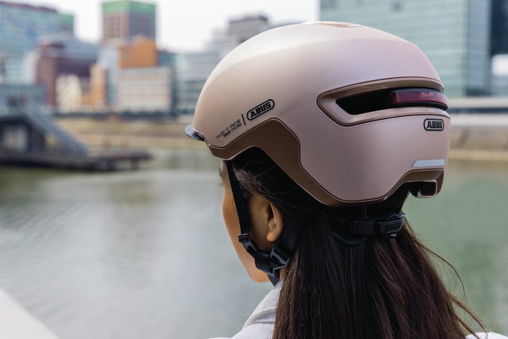 Casque de vélo ABUS HUD - Y Velvet Noir - Weebot