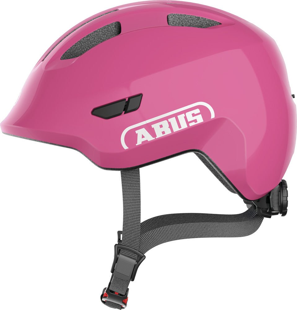 Casque enfant Abus SMILEY 3.0 SHINY PINK - Weebot