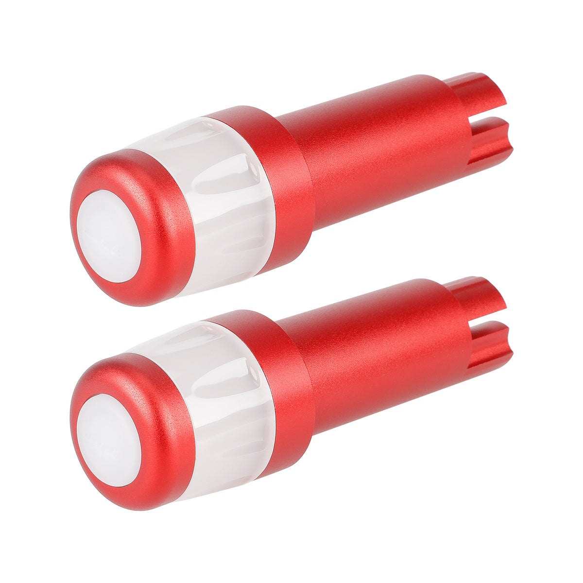 Extension de Guidon avec Poignées et Clignotants USB Rouge, vue 4