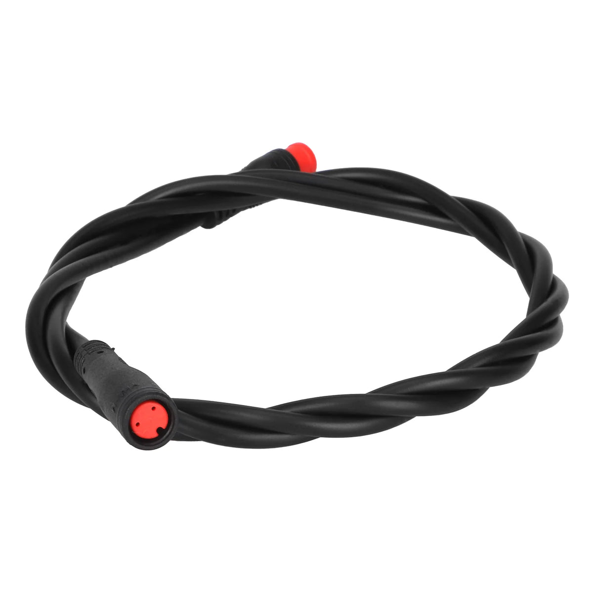 Câble Connecteur Étanche M8 2 Broches Mâle-Femelle Rouge 60 cm, vue 6
