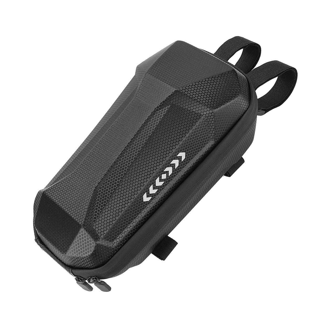 Sacoche de guidon rigide noire 3 Litres pour trottinette électrique et vélo