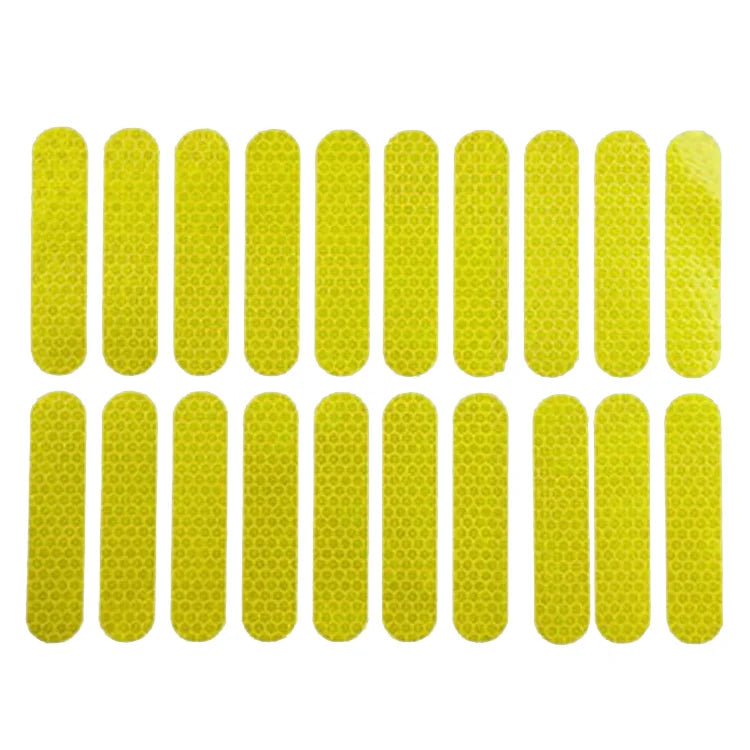 Autocollants Réfléchissants Châssis Jaune