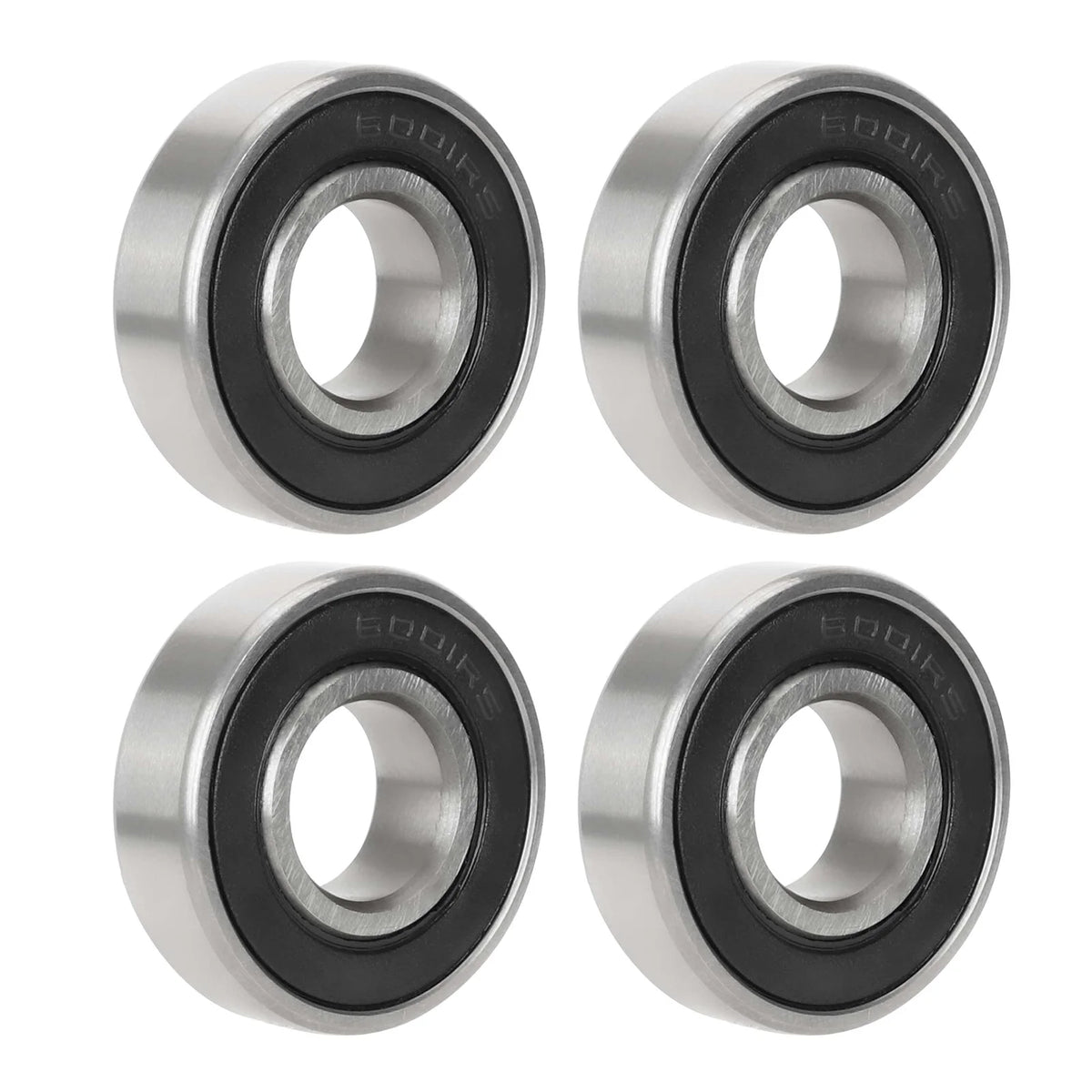 Lot de 4 roulements à billes étanches 6001RS pour jante de trottinette électrique