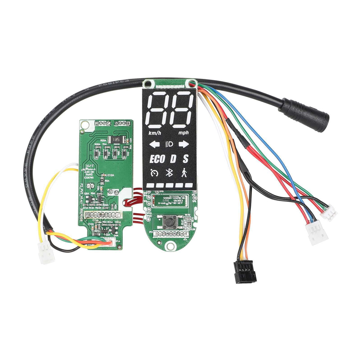Carte électronique d'afficheur LED avec module Bluetooth et câblage de connexion