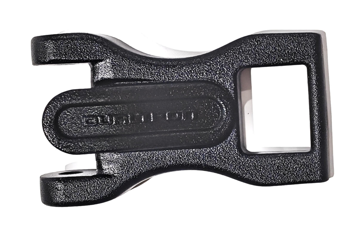 Crochet de pliage en métal noir pour trottinette électrique Dualtron