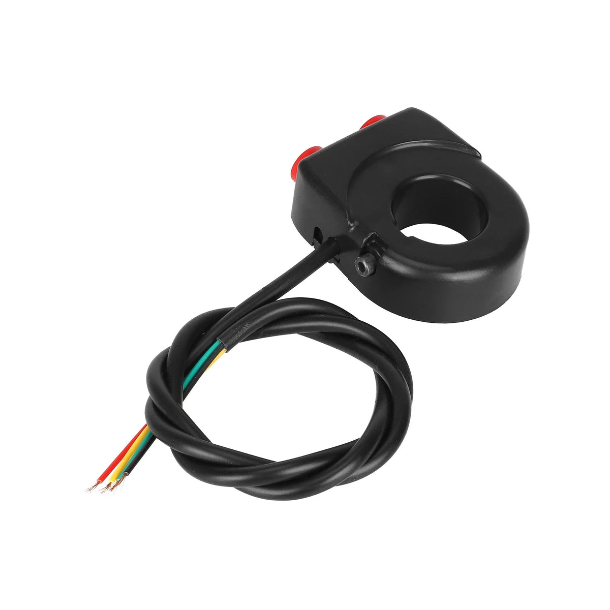 Commodo Double Bouton Rouge Phare, vue 6