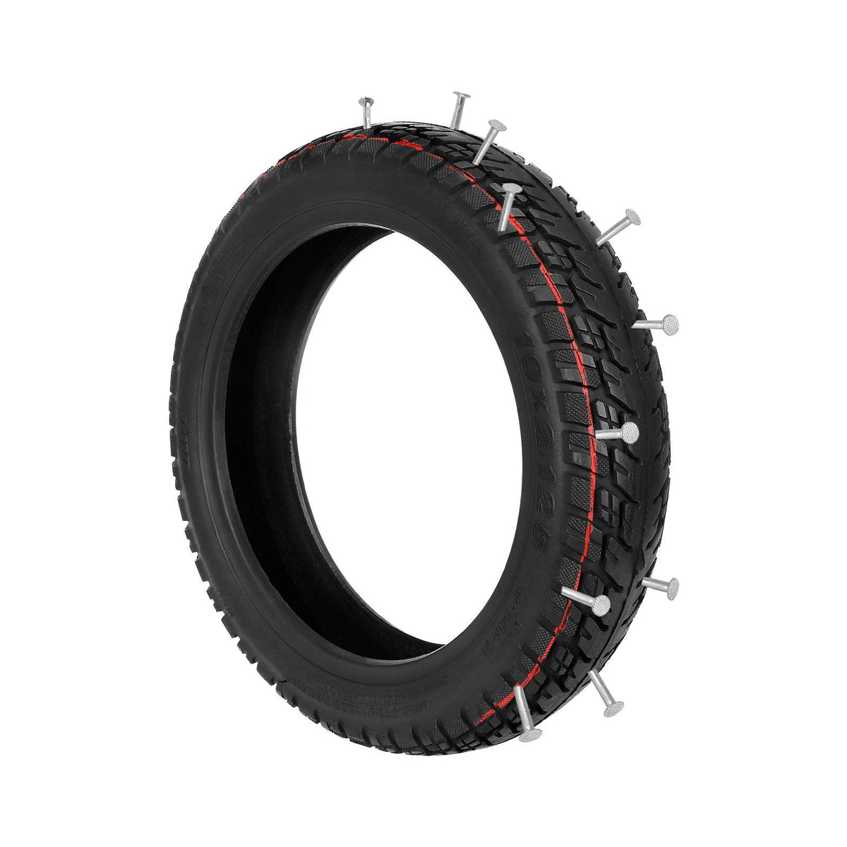 Pneu Tubeless Tout-Terrain 10 Pouces (10x2,125-6,6) Auto-Réparant avec Valve, vue 3
