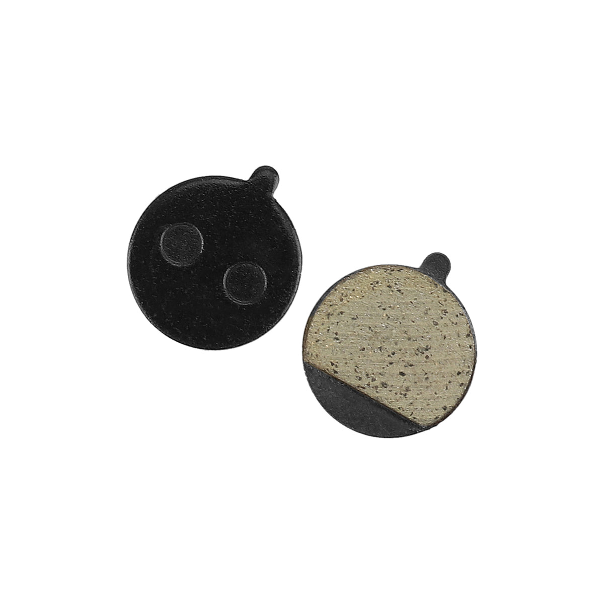 Plaquettes de frein semi-métalliques rondes pour trottinette électrique