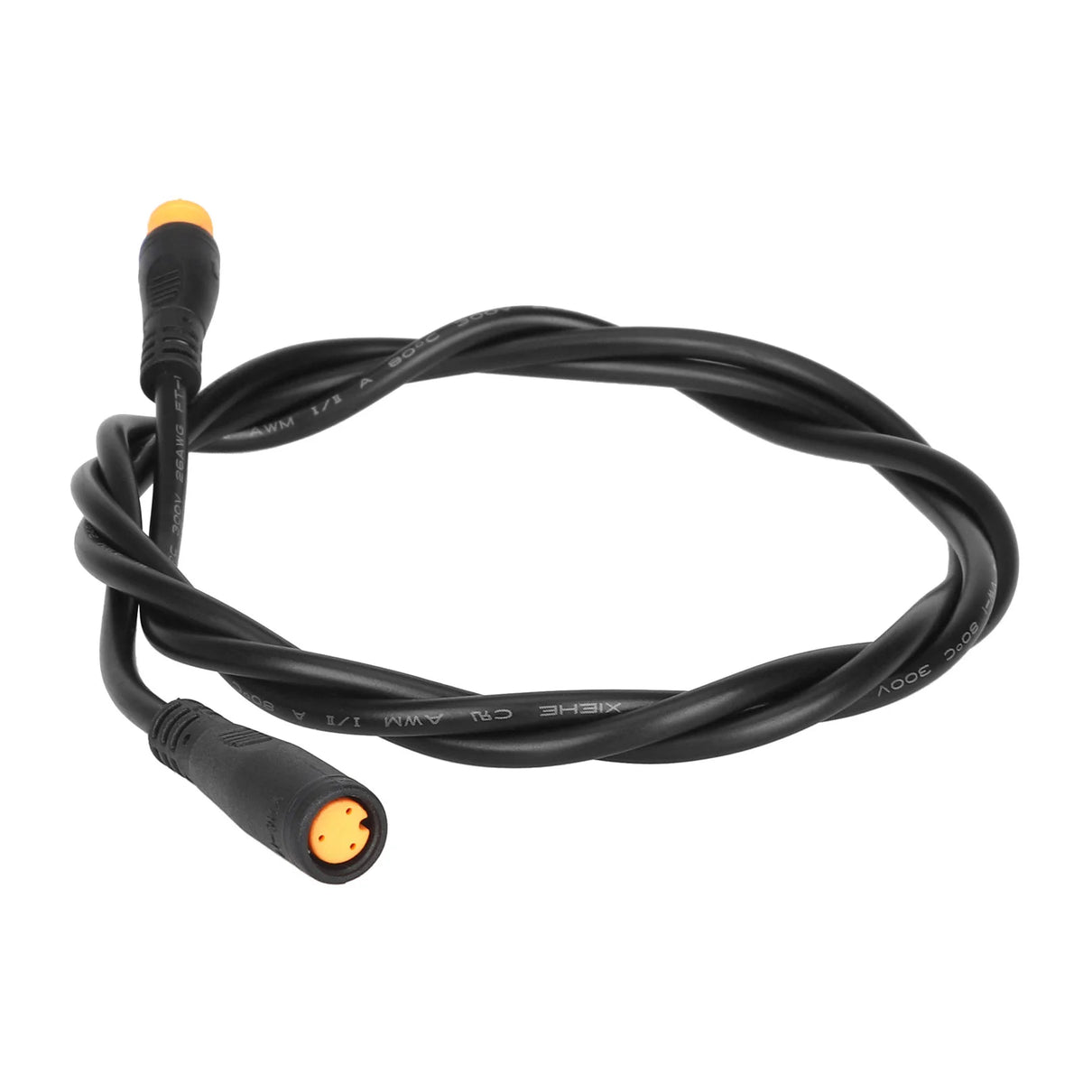 Câble Connecteur Étanche M8 3 Broches Mâle-Femelle 60 cm Jaune, vue 6