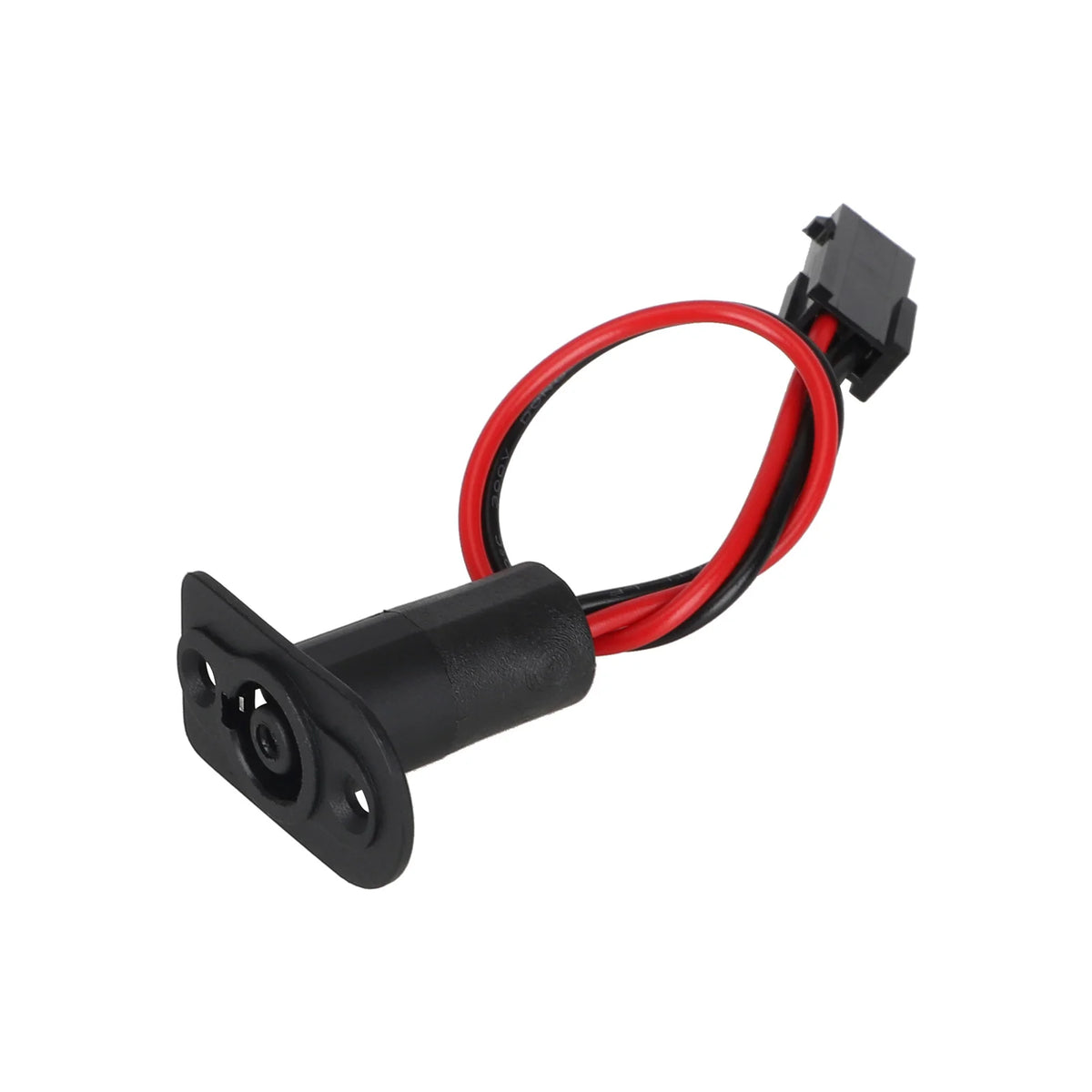 Port de charge d'origine noir avec câbles rouge et noir et connecteur