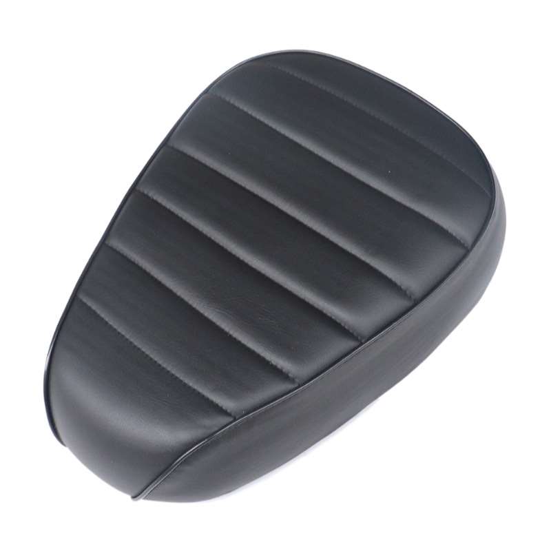 Selle de trottinette électrique noire vue du dessus