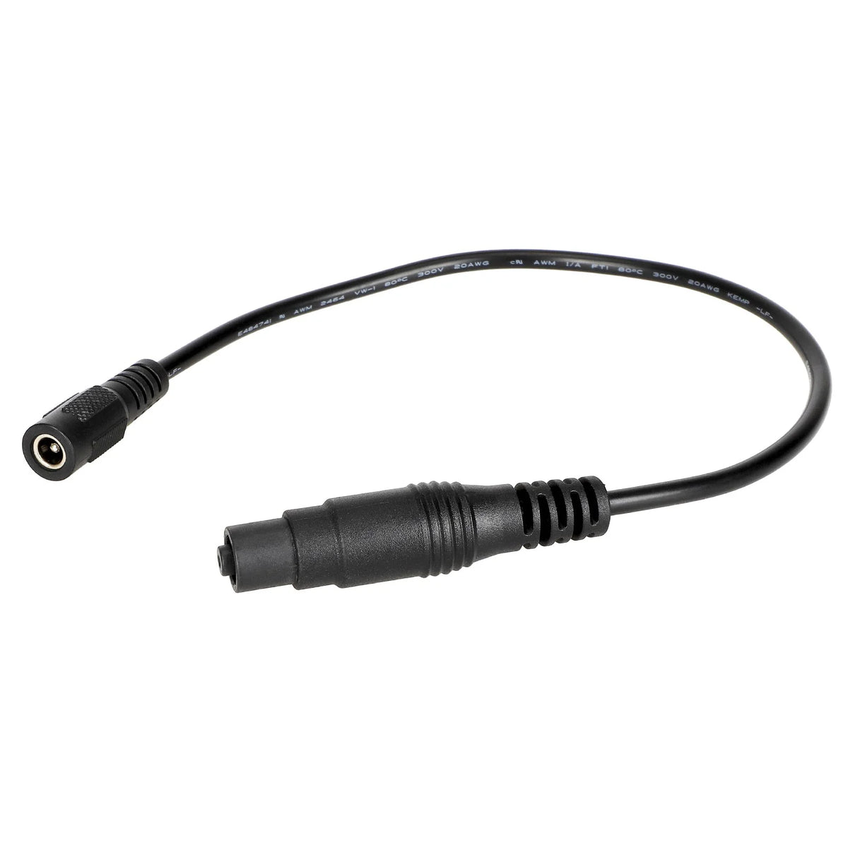 Câble Adaptateur de Charge DC 2,1mm vers Connecteur O Noir, vue 4