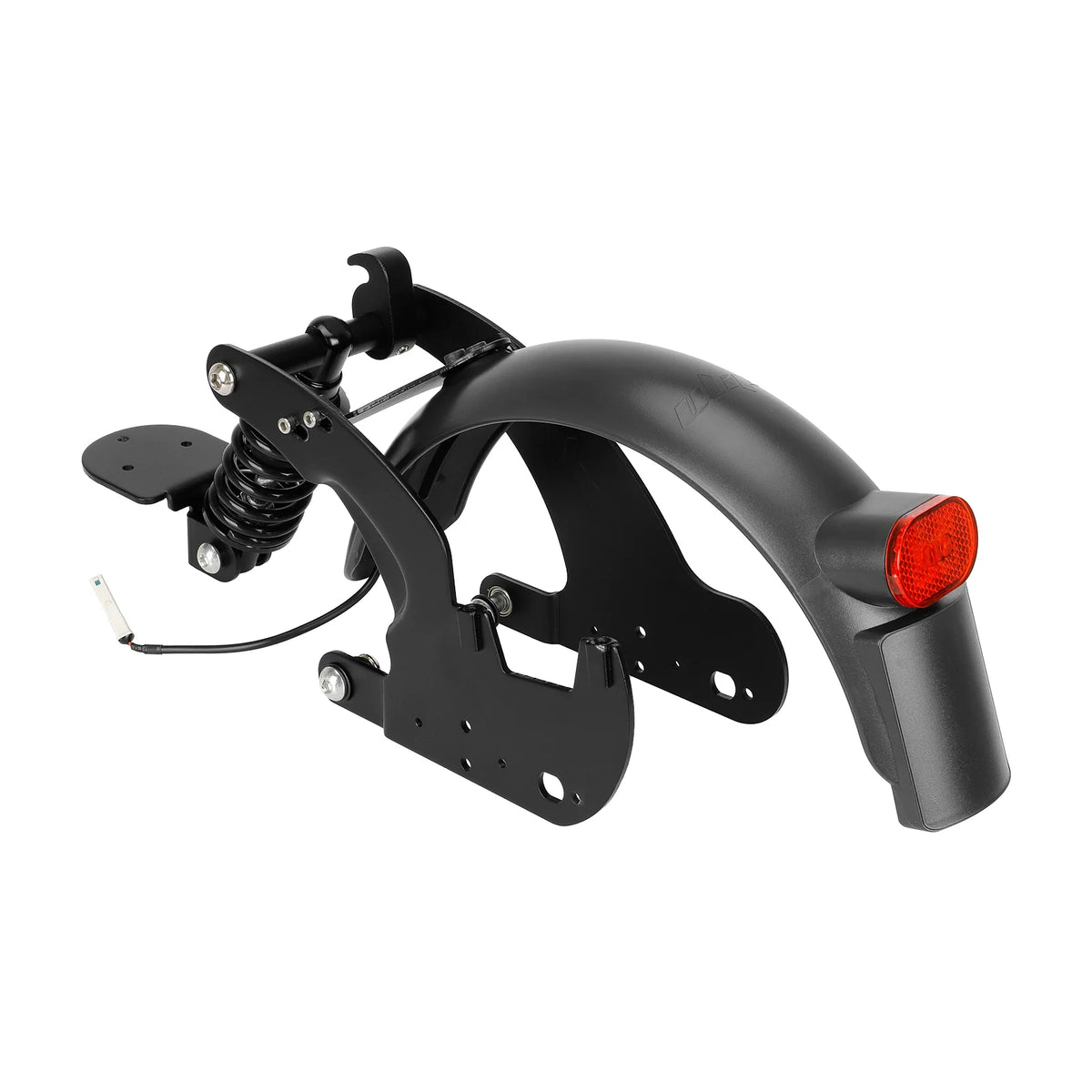 Suspension Arrière V2 Noire avec Support de Garde-Boue, vue 2