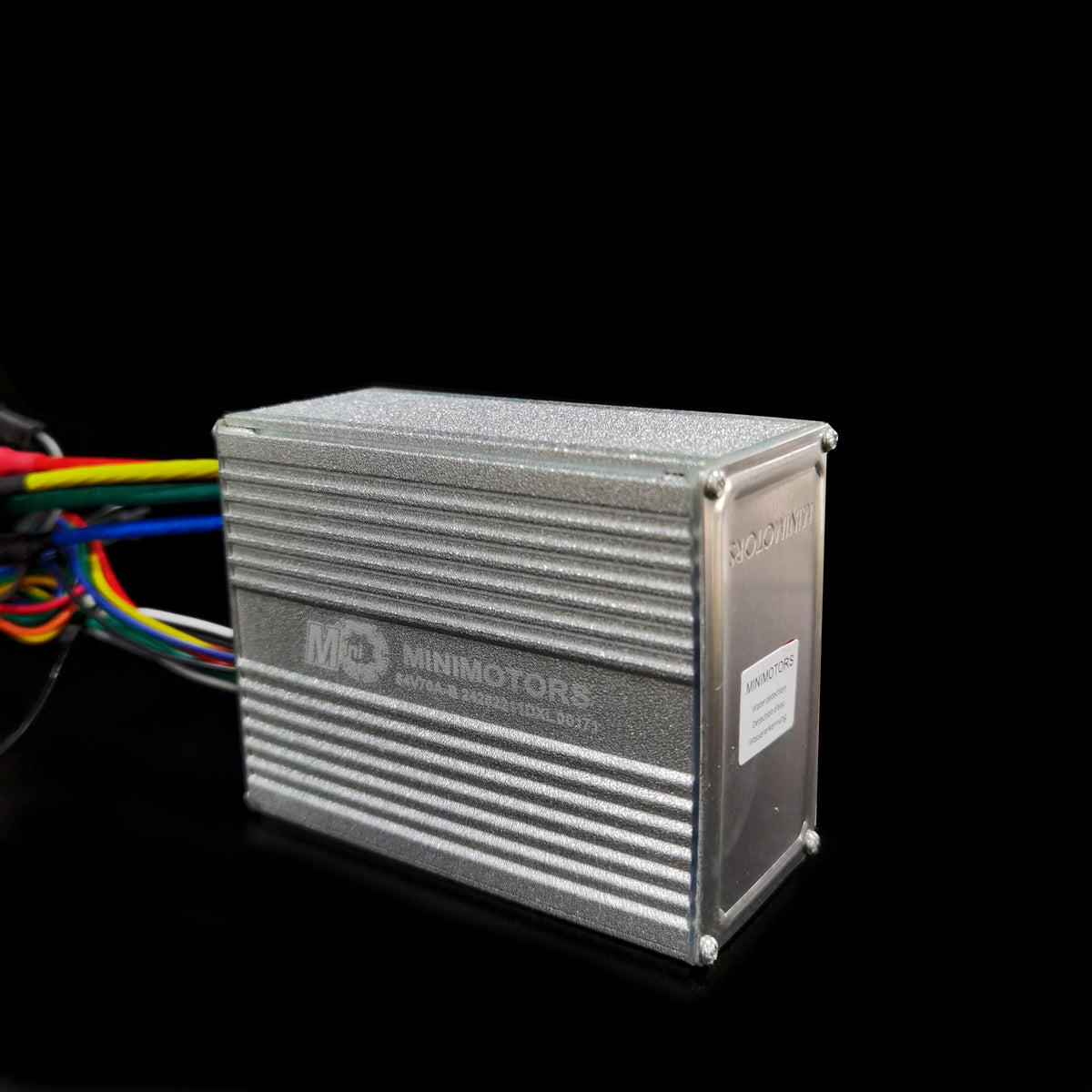Contrôleur en aluminium argenté Minimotors avec câblage pour trottinette électrique Dualtron X Limited