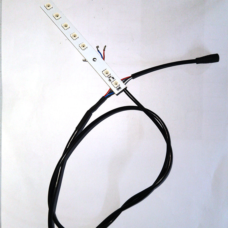 Barre LED de bras avant droit avec son câblage pour trottinette électrique Dualtron Storm