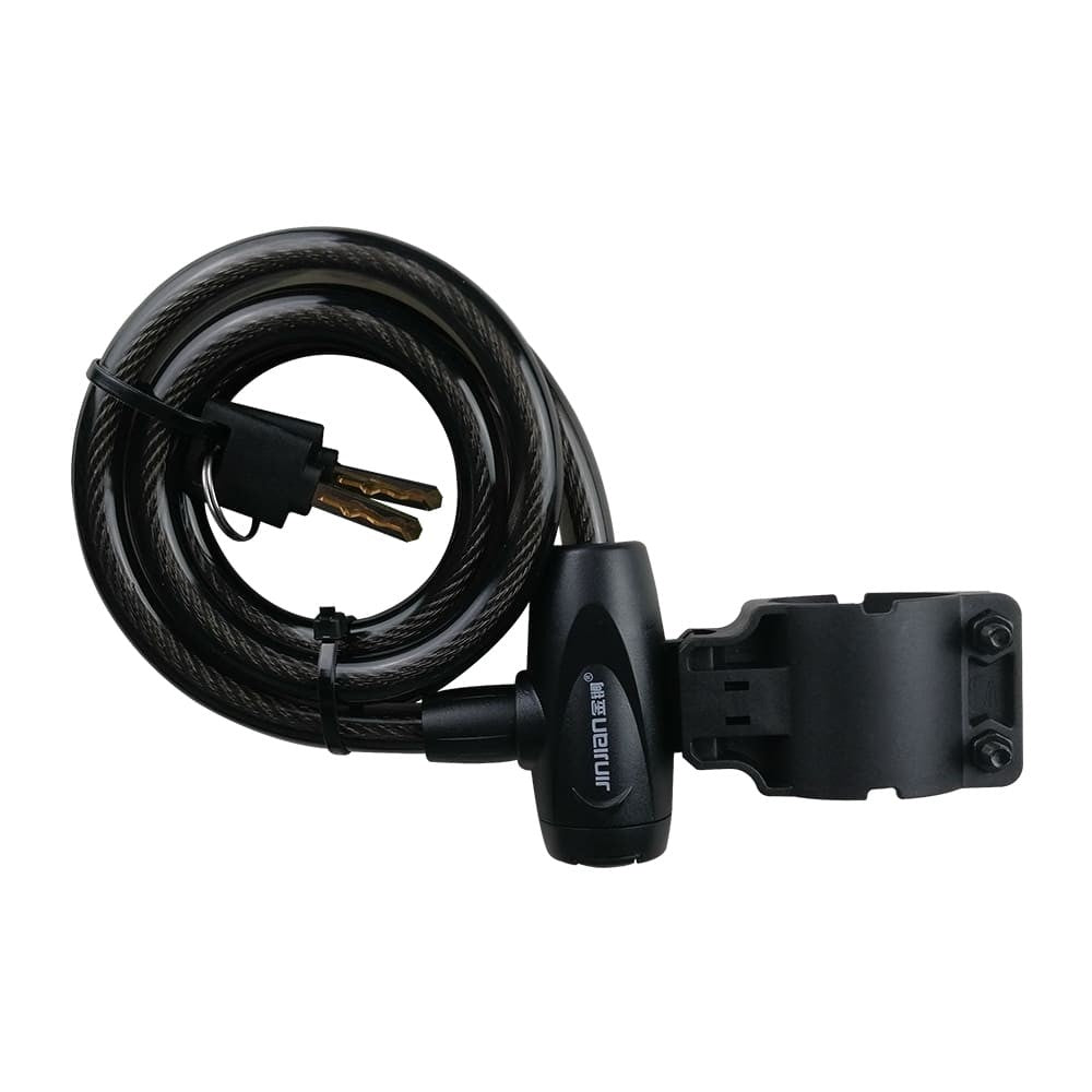 Antivol Diam 12 Long avec Clés et Support pour Trottinette Électrique
