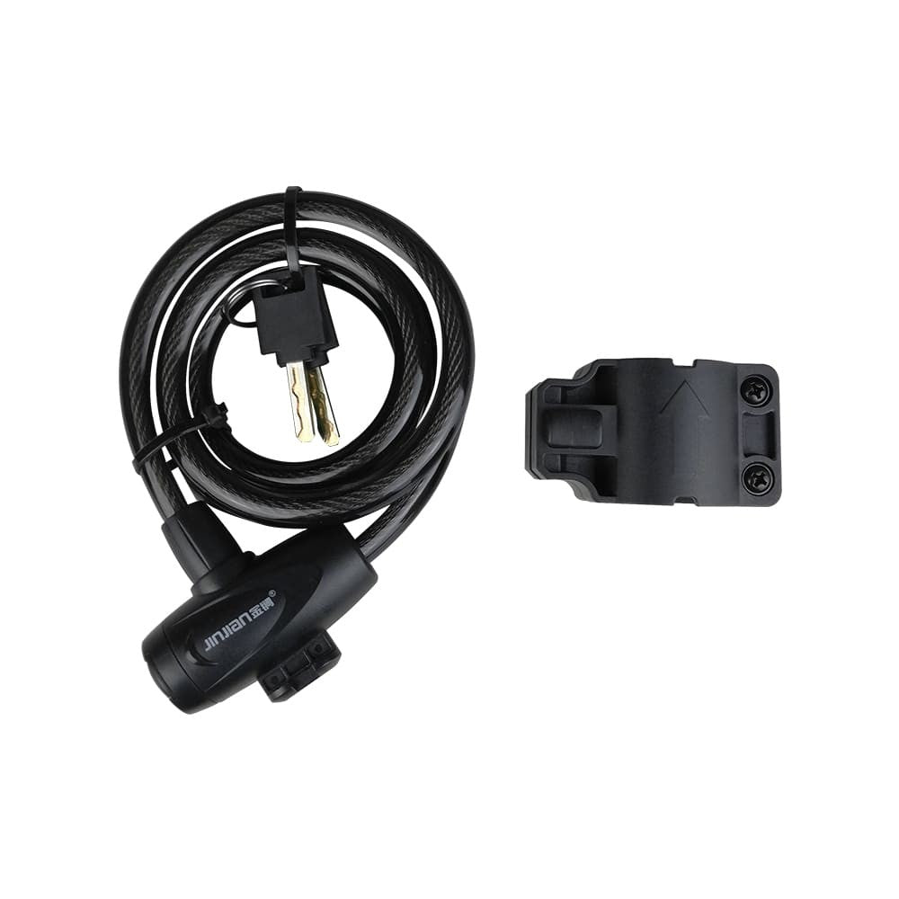 Antivol Diam 12 Long avec Clés et Support pour Trottinette Électrique
